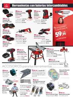 Vista previa BricoCentro folleto válido desde el 22/06/2026 | Página: 39 | Productos: Té, Disco, Mesa, Batería