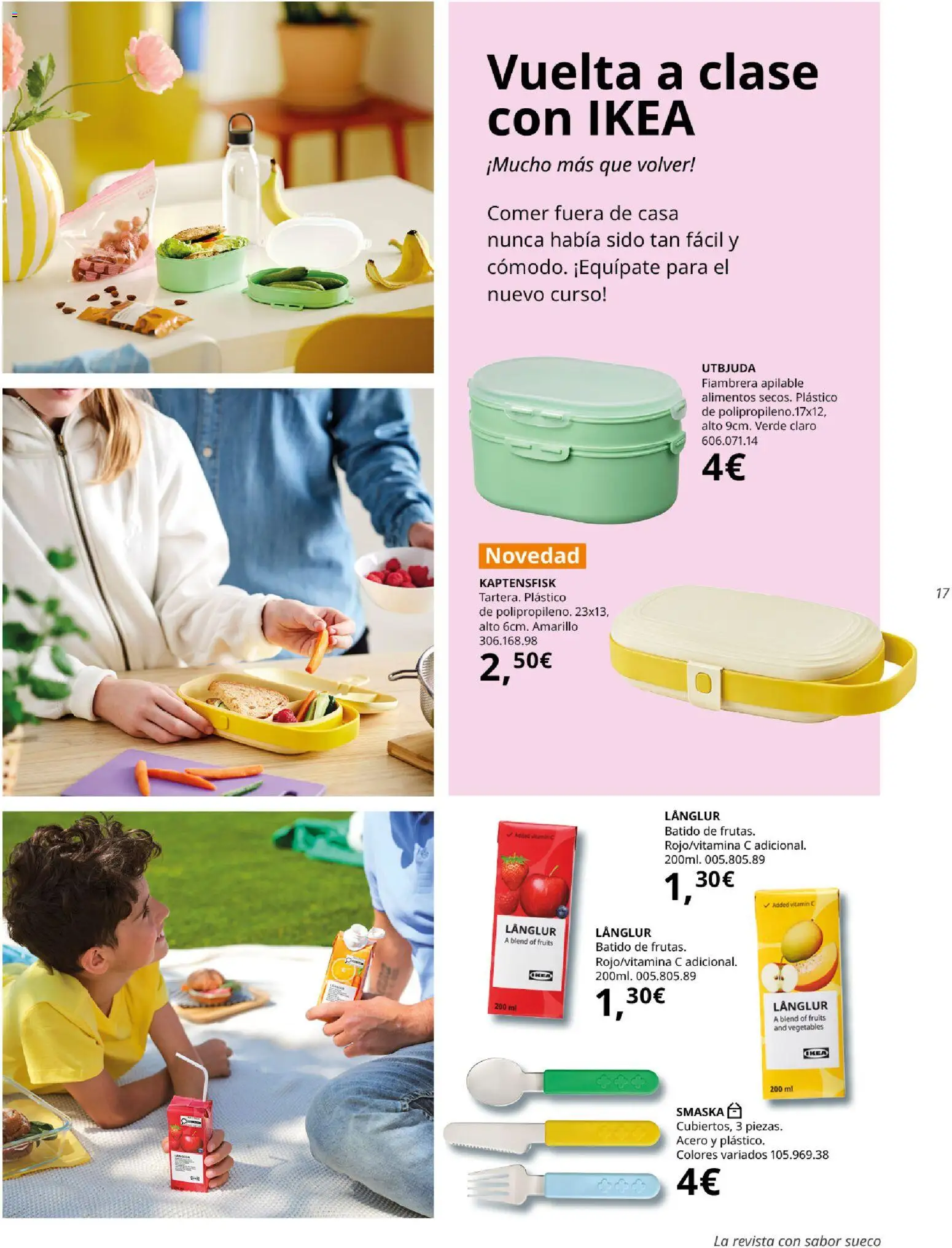 IKEA - Fika Magazine │ válido desde el 01/07/2026 | Página: 17 | Productos: Fiambrera, Κούβα