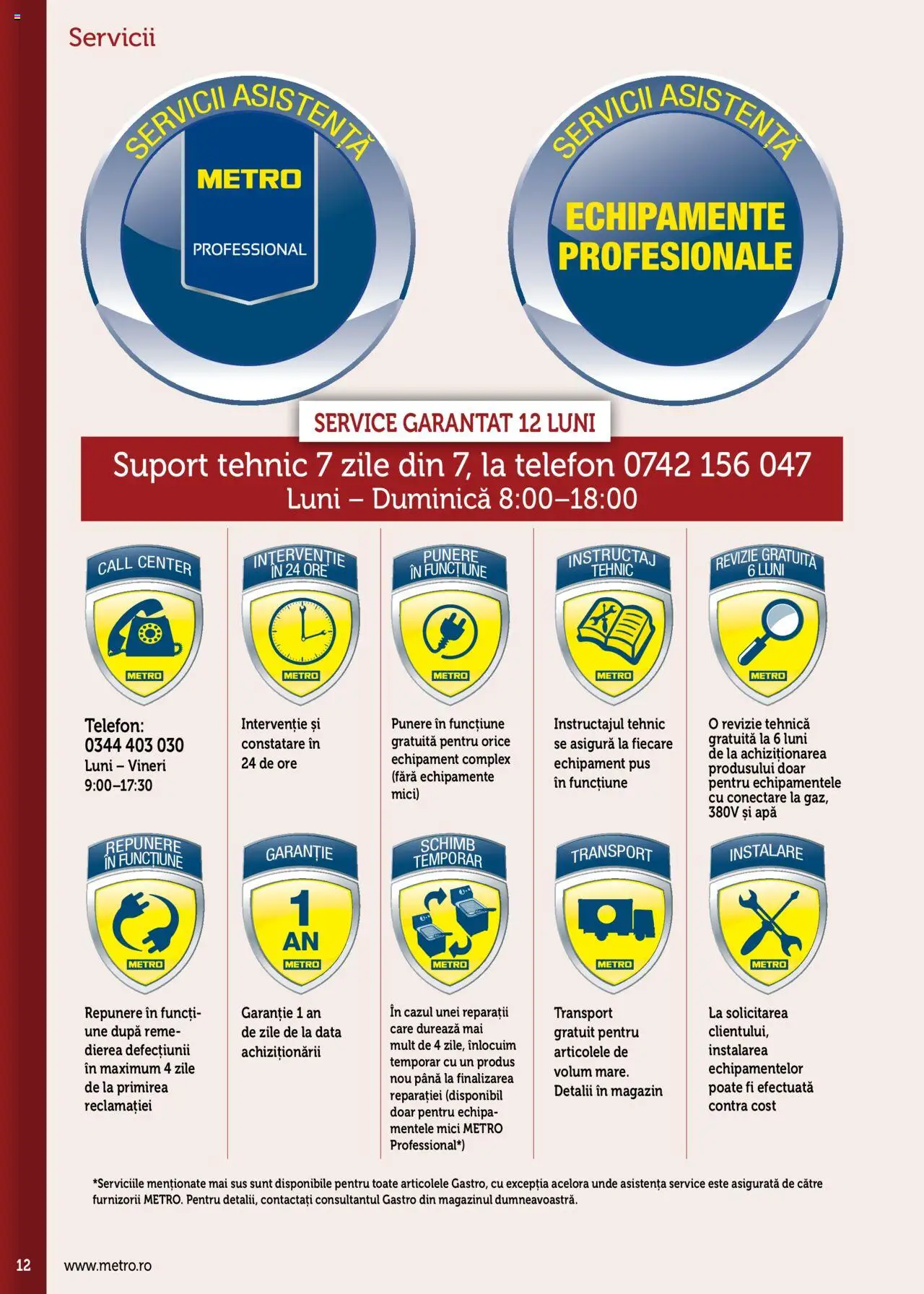 Noul catalog Metro – valabil de la 17.09.2025 | Pagină: 12 | Produse: Telefon, Gastro, Mici, Apă