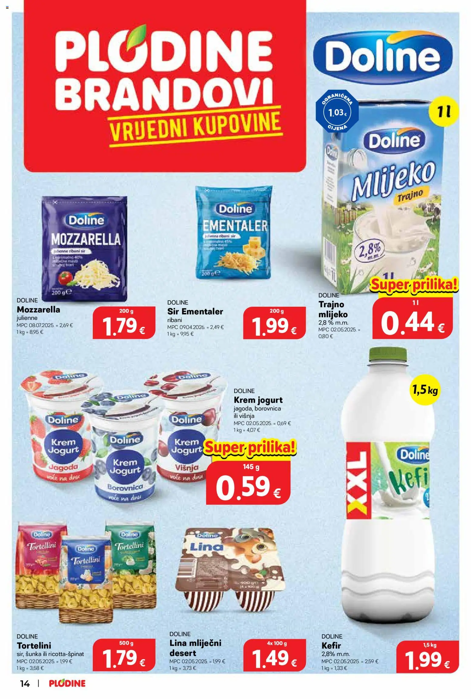 Plodine katalog | vrijedi od 01.07.2026 | Stranica: 14