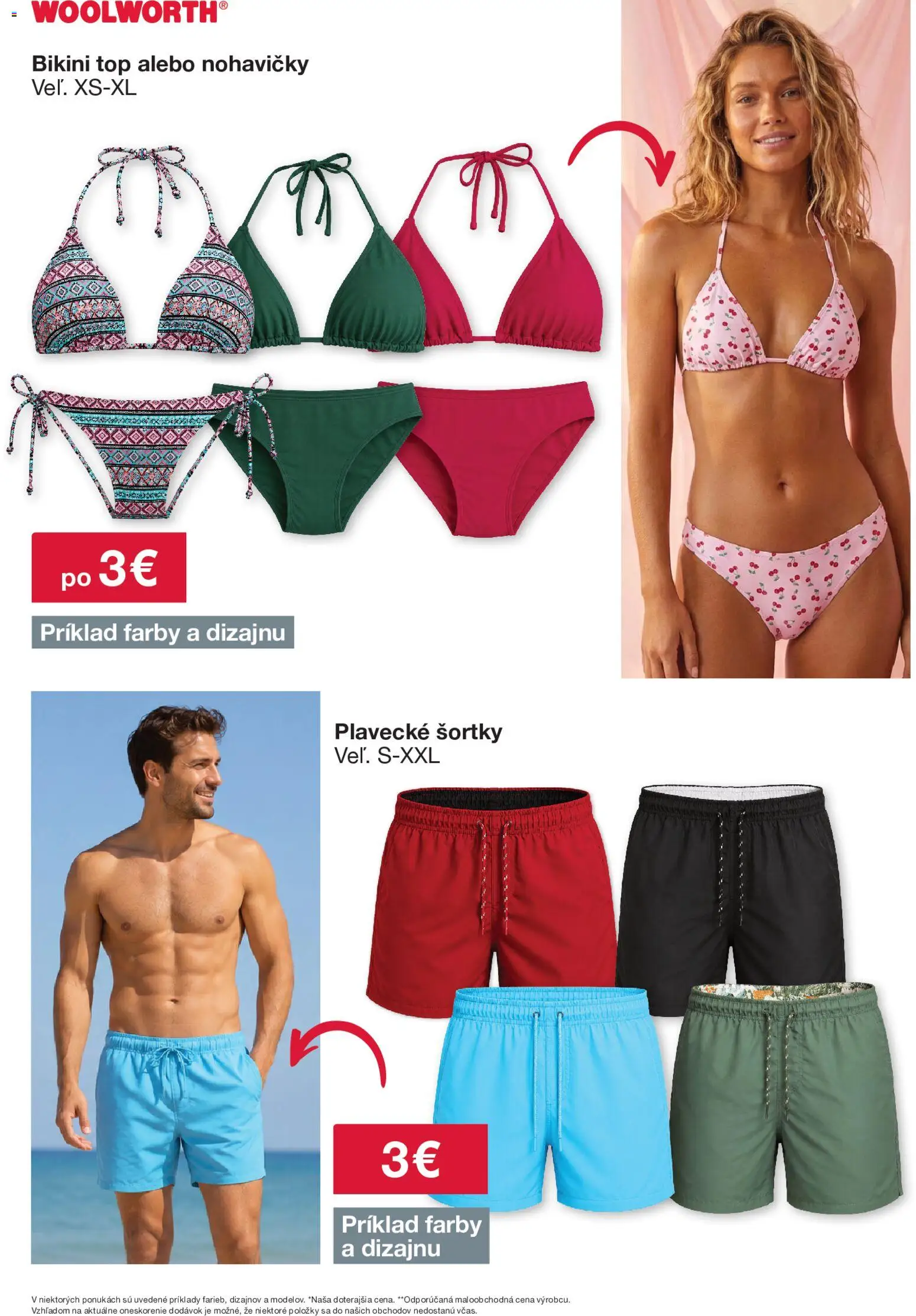 Nové Woolworth akcie – leták je platný od 03.07.2026 | Strana: 6 | Produkty: Nohavičky