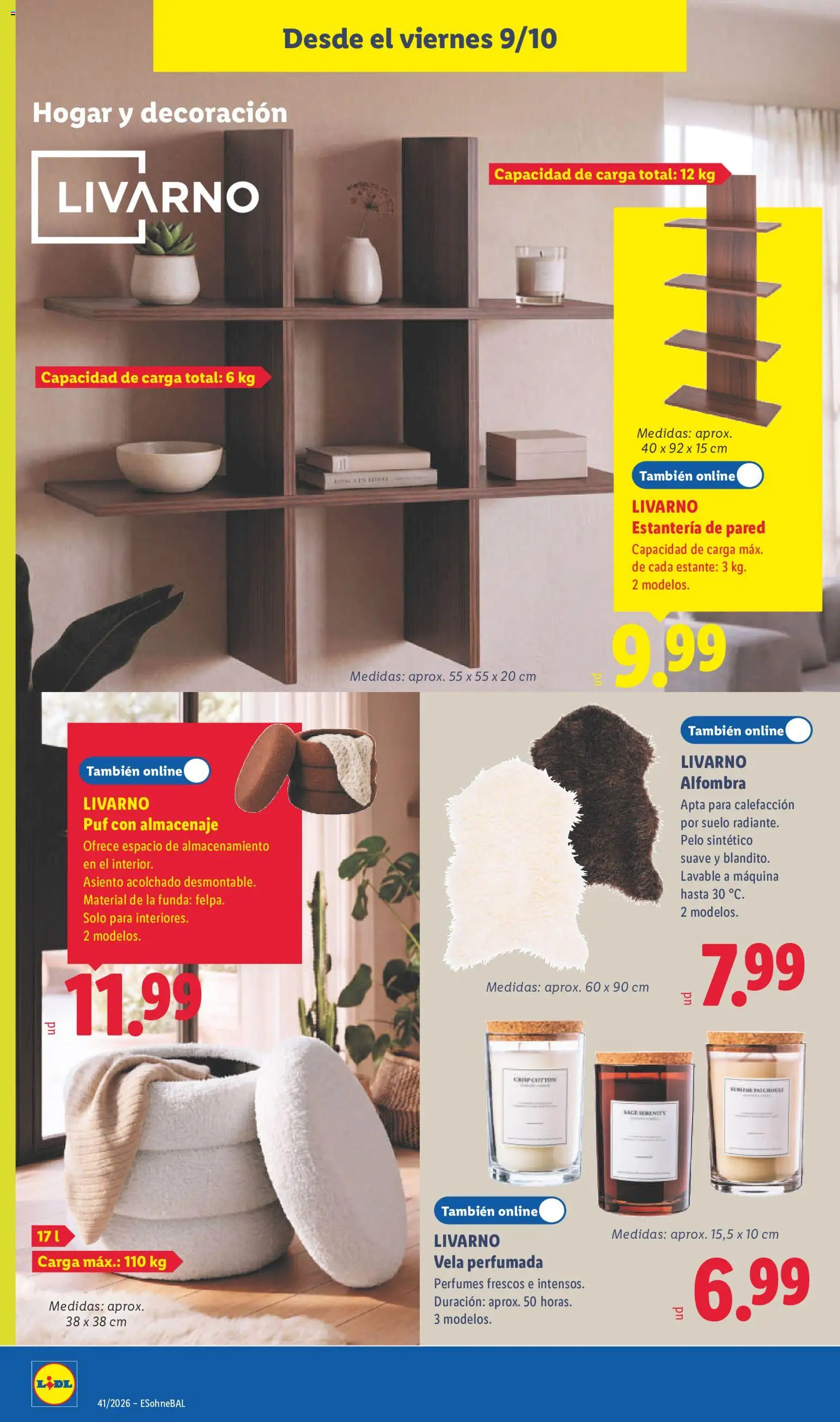 Lidl folleto de bazar │ válido desde el 05/10/2026 | Página: 22