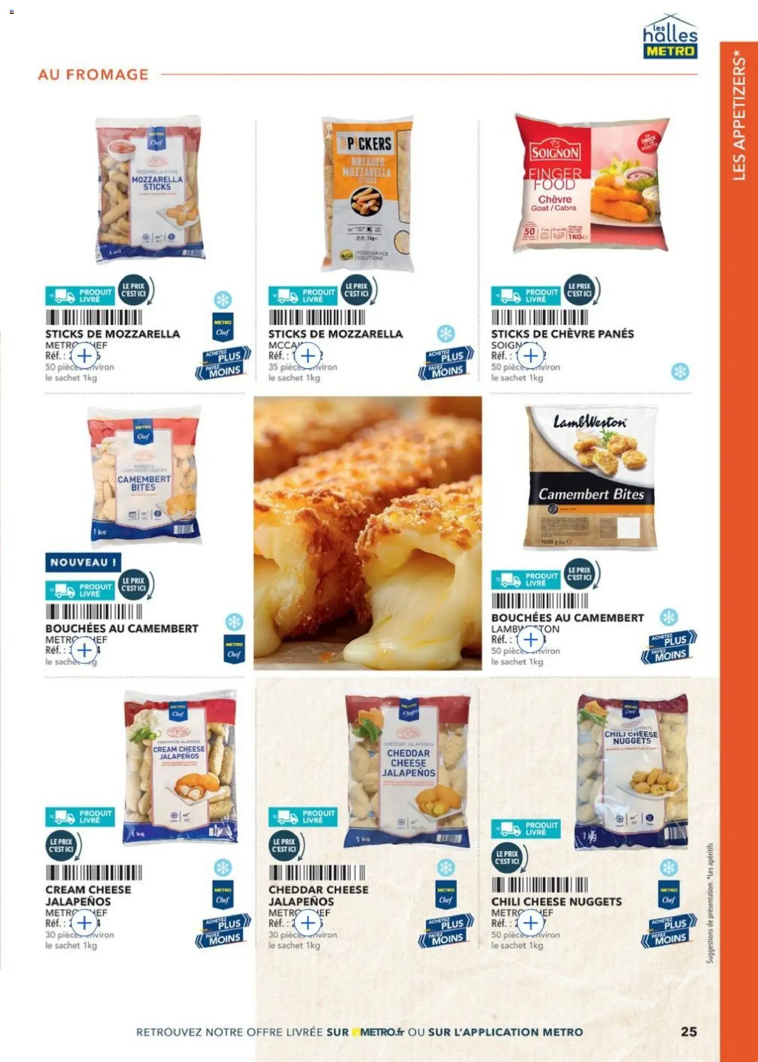 {H1} | Page: 25 | Produits: Fromage, Cheddar, Livre, Camembert