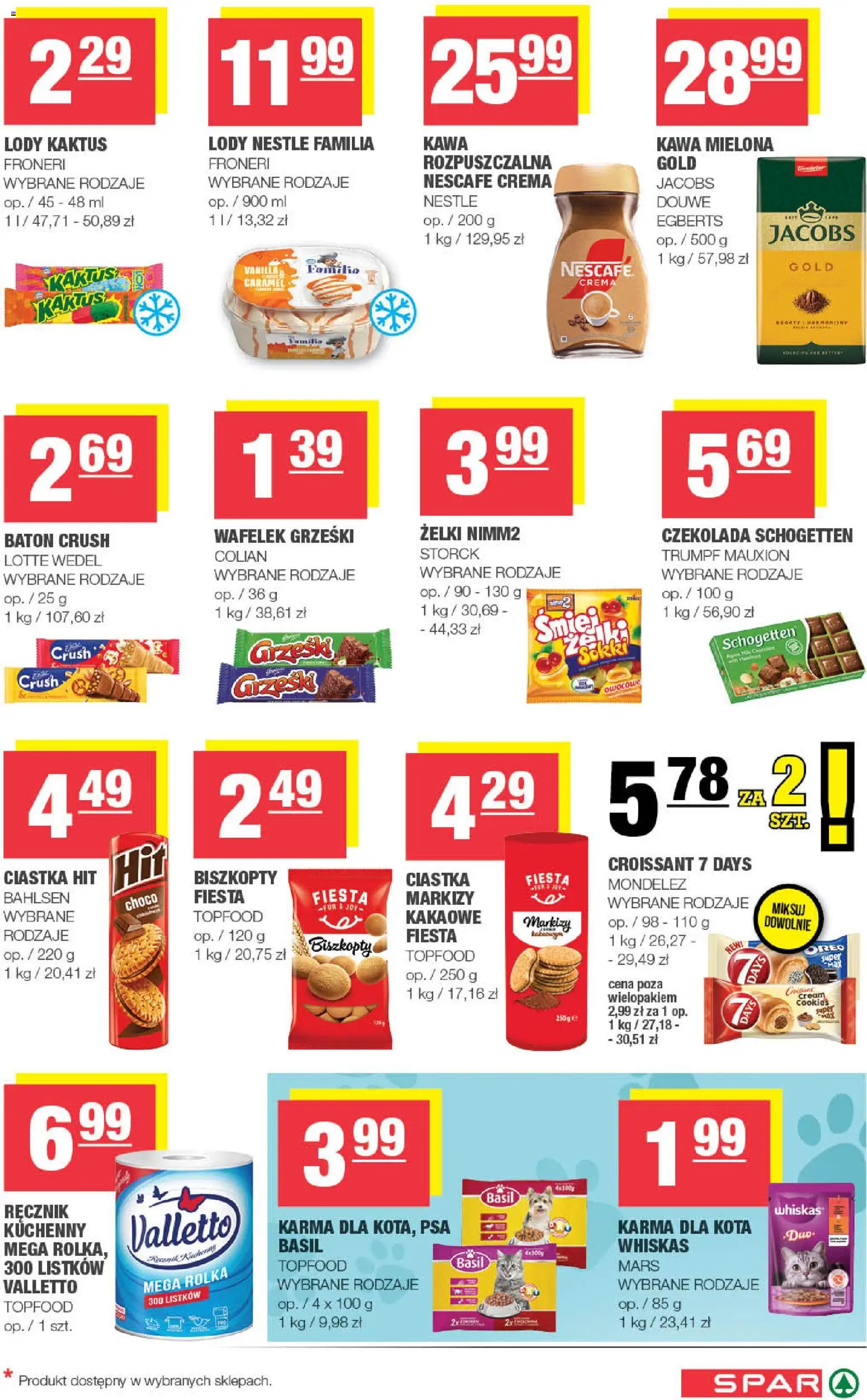 Spar gazetka od 12.08.2026 | Strona: 5 | Produkty: Nescafe, Żelki, Kawa, Kawa mielona