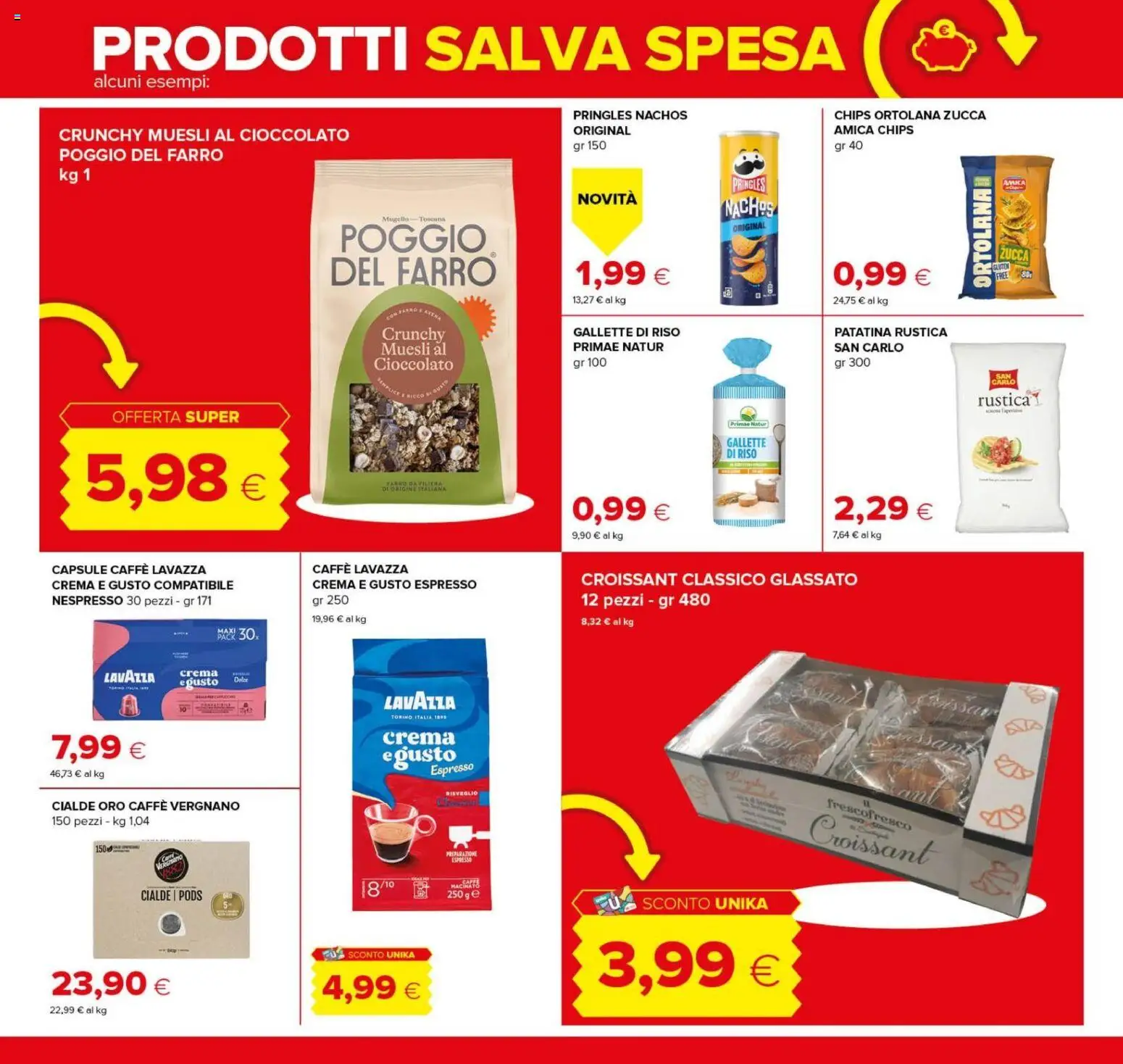 Volantino Oasi del 08/10/2026 | Pagina: 13 | Prodotti: Muesli, Crema, Caffè, Riso