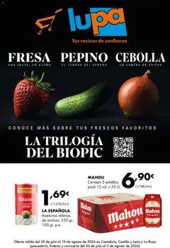 Vista previa Lupa Supermercados folleto válido desde el 30/07/2026