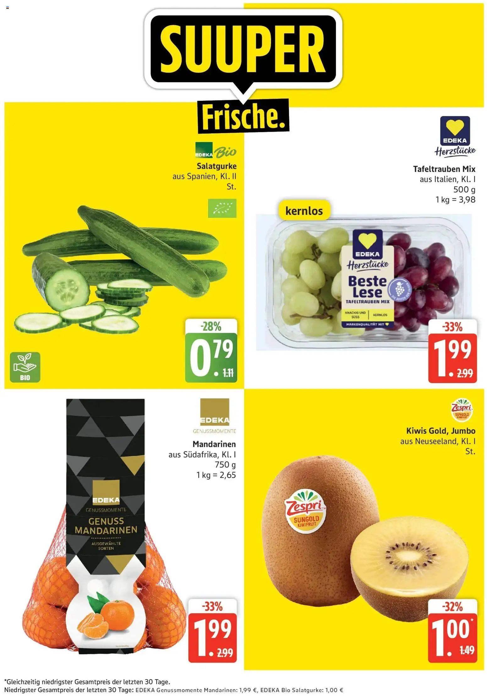 Edeka Prospekt Stralsund (ab 05.10.2026) » Angebote Online | Seite: 5 | Produkte: Mandarinen