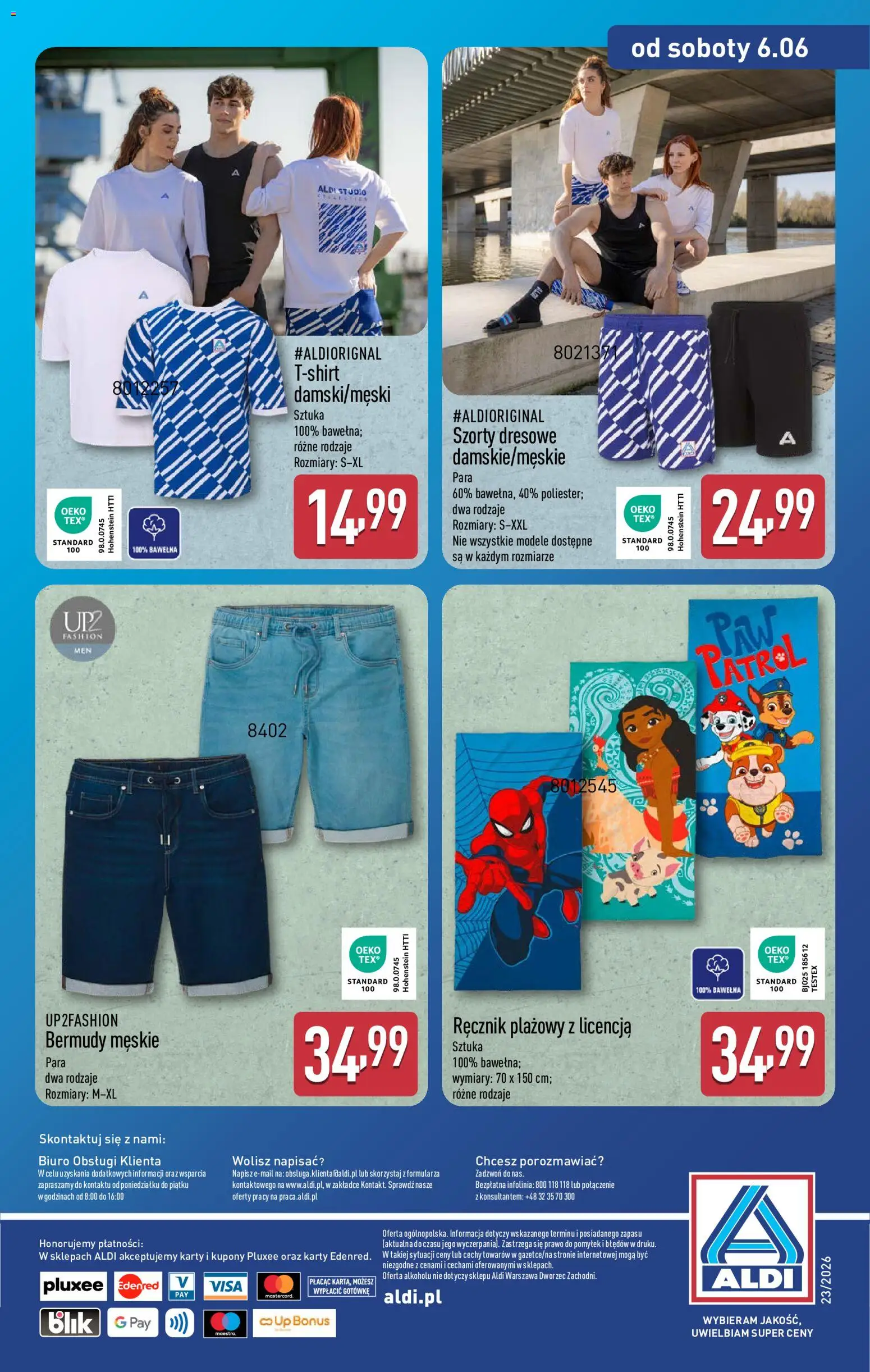 Aldi gazetka - Hity od Środy i od Soboty od 03.06.2026 | Strona: 18 | Produkty: Szorty