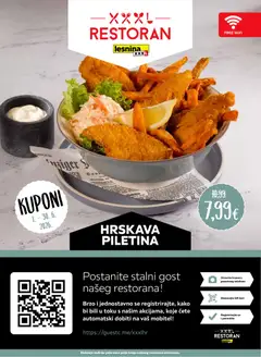 Lesnina Kuponi za restoran - Pregled kataloga iz trgovine Lesnina, vrijedi od 01.06.2026 | Stranica: 2 | Proizvodi: Piletina, Kuhinja
