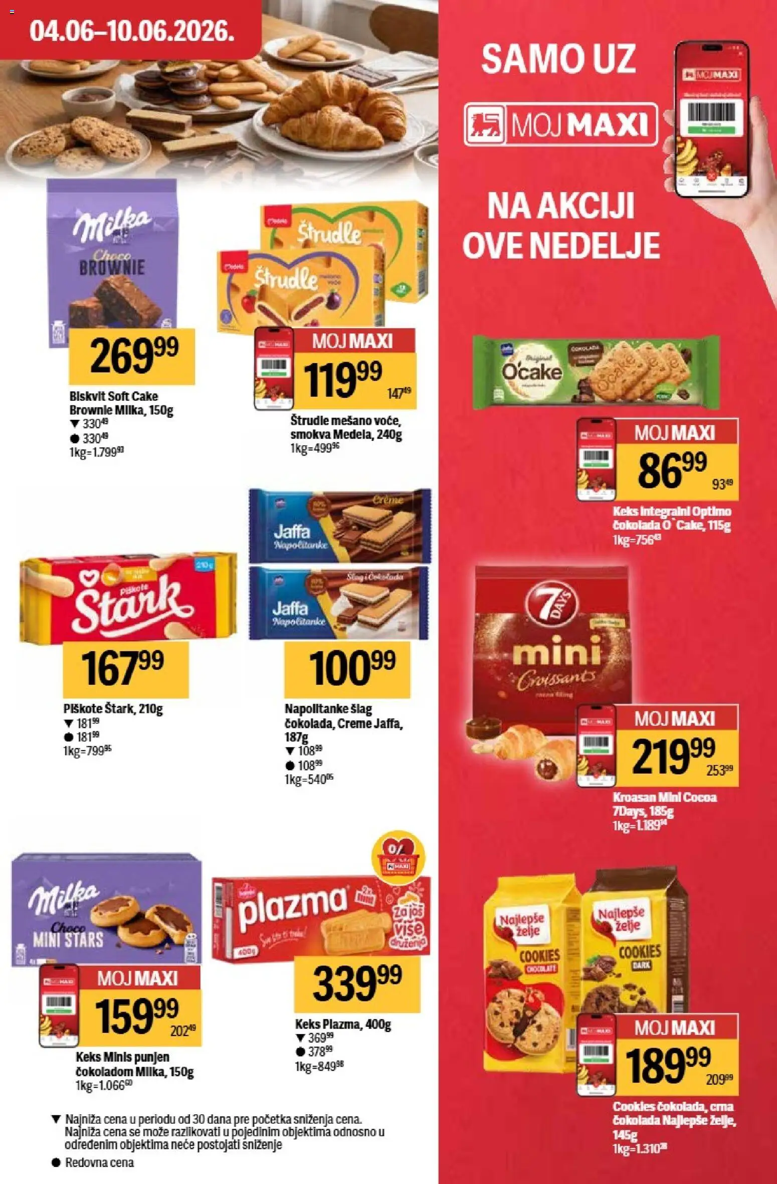 Maxi katalog - važi od 04.06.2026 | Strana: 23 | Proizvode: Šlag, Milka, Čokolada, Napolitanke
