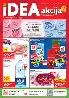 Idea katalog - pregled Idea kataloga - važi od 26.10.2026