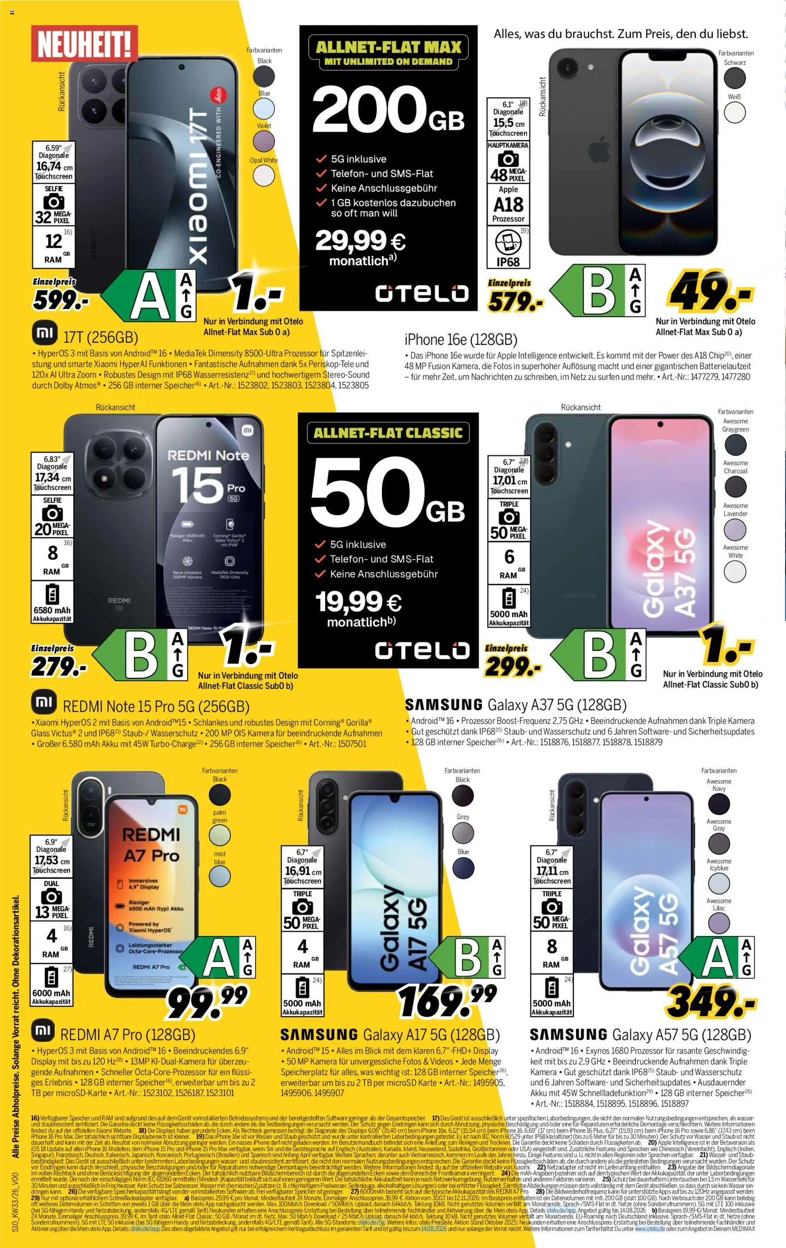 Medimax Prospekt – gültig ab 08.08.2026 | Seite: 10 | Produkte: Kamera, Xiaomi, Samsung, Wasser