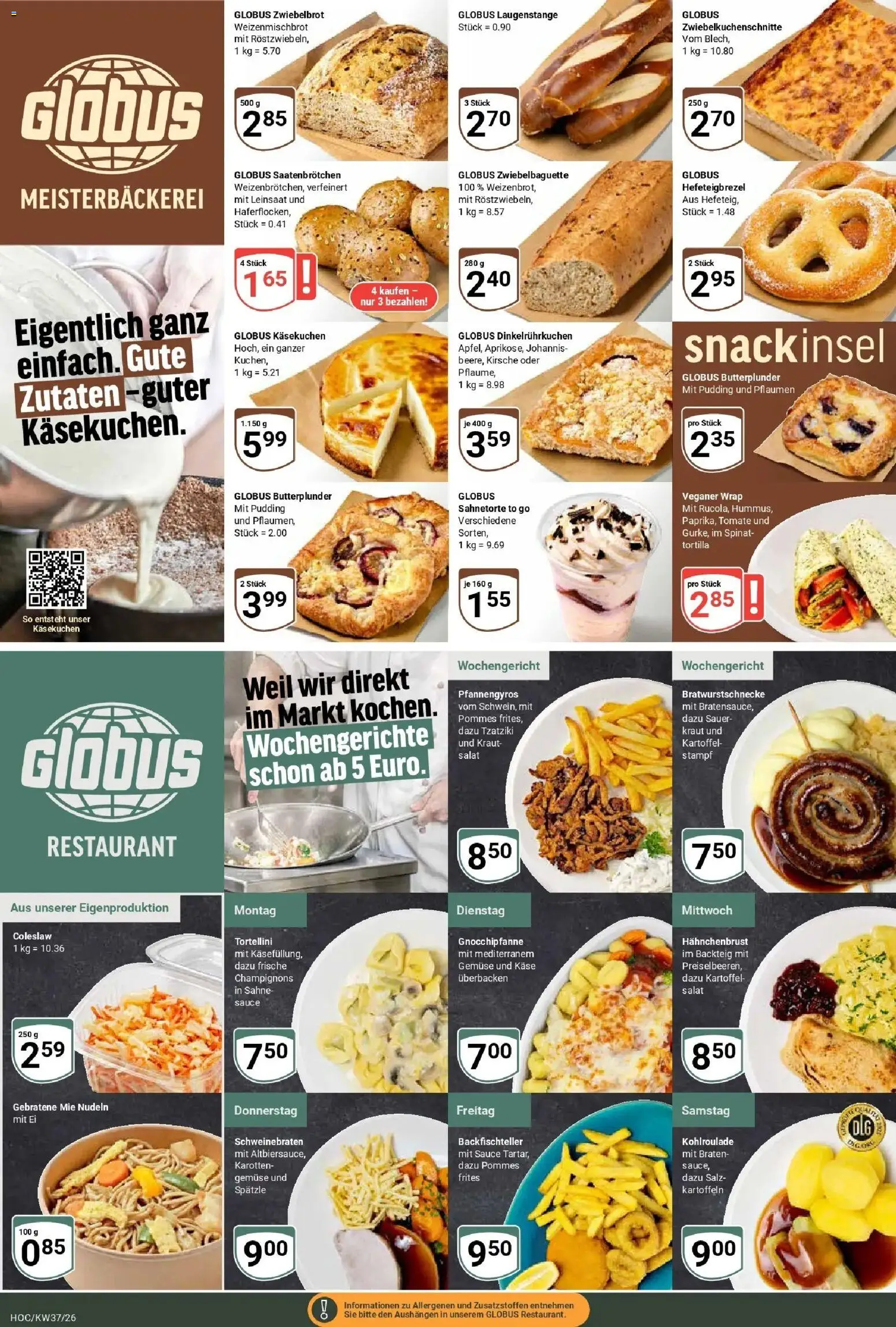 Globus Prospekt Hockenheim – gültig ab 07.09.2026 | Seite: 13 | Produkte: Pommes, Pudding, Champignons, Salz