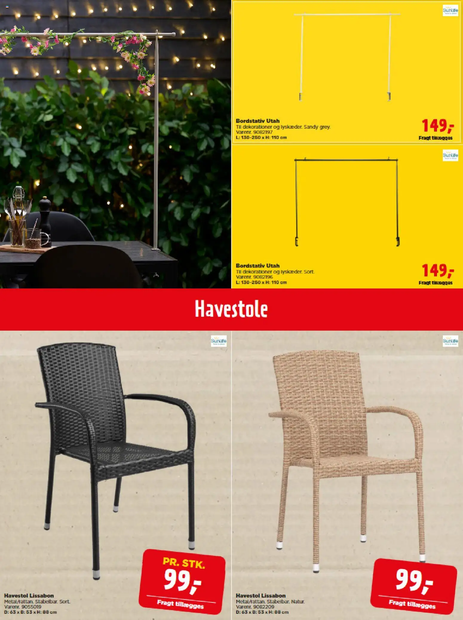 Jem & fix tilbudsavis – gyldig fra 13.03.2026 | Side: 25 | Produkter: Havestole