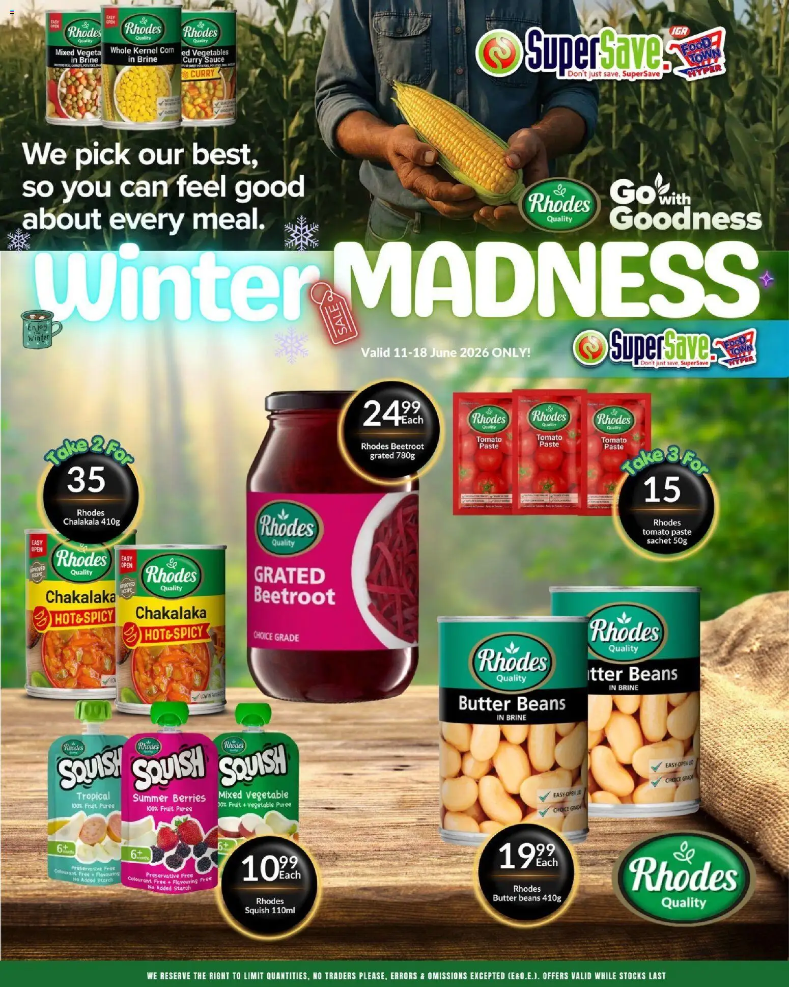 New Super Save catalogue – valid from 11.06.2026 | Page: 4 | Products: Purse, Vegetables, Fruit, Sauce