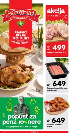 Matijevic katalog  - pregled Matijevic kataloga - važi od 05.05.2026