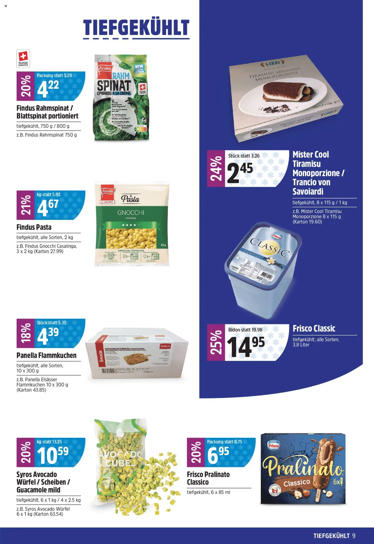 TopCC aktionen – gültig ab 31.08.2026 | Seite: 9 | Produkte: Guacamole, Avocado, Pasta, Creme