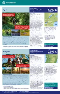 Aldi Reisen Reisemagazin ab 01.05.2026 gültig | Seite: 14 | Produkte: Uhr