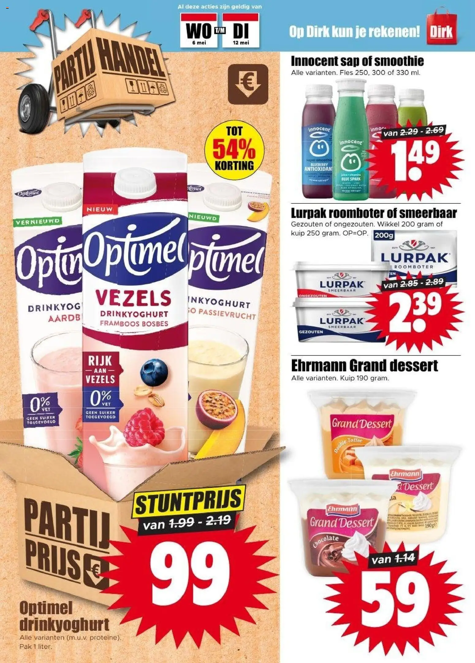 {H1} | Pagina: 9 | Producten: Sap, Fles, Roomboter, Rooibos tea