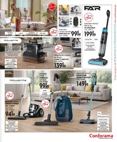 Pré-visualização Conforama folheto válido de 16.04.2026 | Página: 117 | Produtos: Agua, Aspirador, Colchões, Detergente