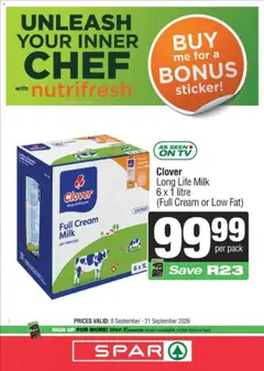 Spar specials catalogue – valid from 08/09/2026