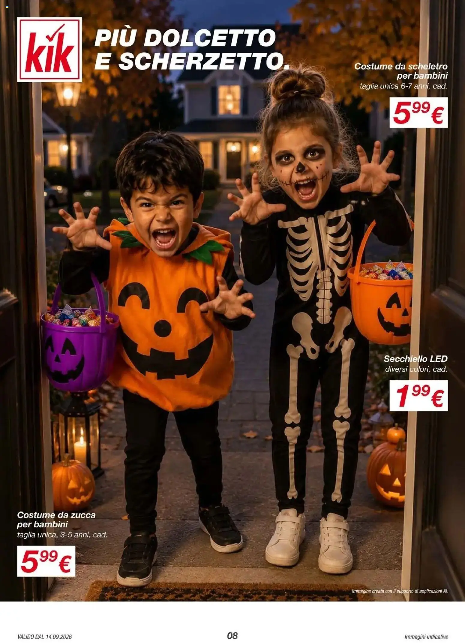 Nuovo KiK volantino Feltre (Bl) dal 11/09/2026 > offerte anteprima 🛍️ | Pagina: 8 | Prodotti: Zucca