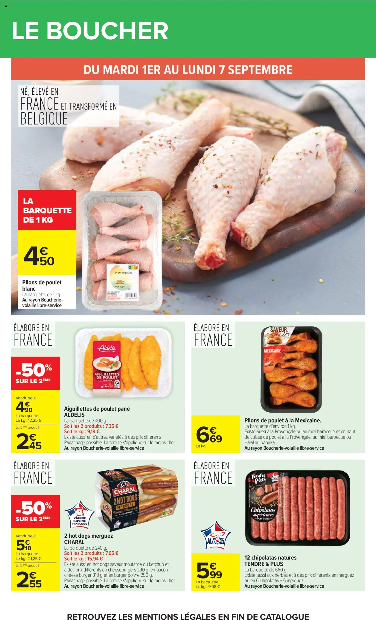 {H1} | Page: 24 | Produits: Cuisse, Poulet, Cuisse de poulet, Ketchup