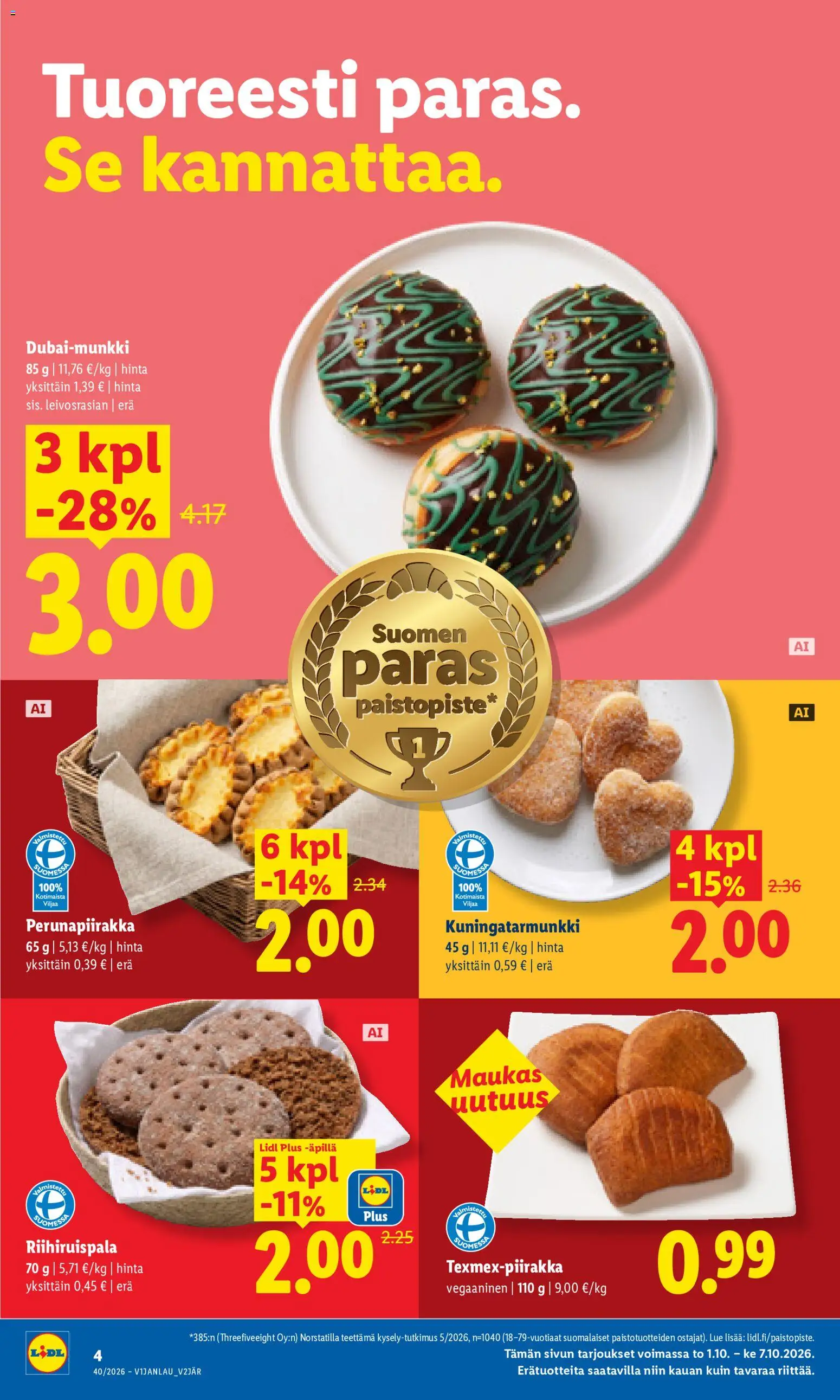 Lidl tarjoukset Kauhajoki – voimassa 05/10/2026 alkaen | Sivu: 4