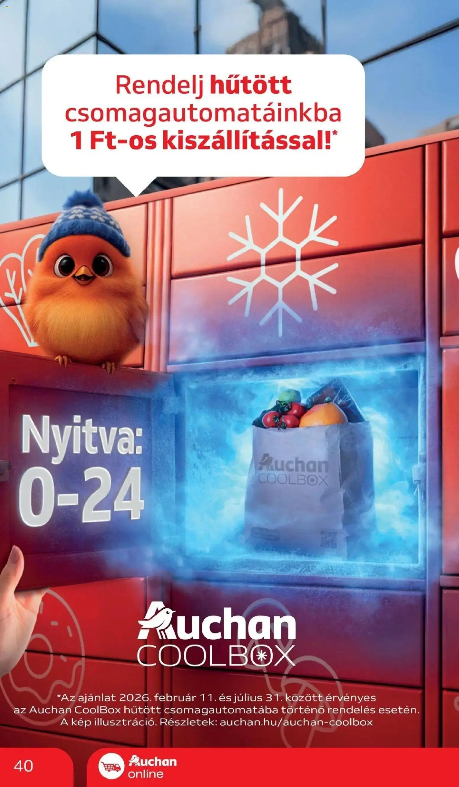 Auchan akciós ujság - amely érvényes a következő dátumtól: 11.06.2026 | Oldal: 40