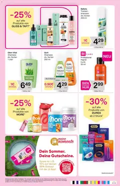 Bipa Flugblatt ab 20.08.2026 gültig | Seite: 4 | Produkte: Sahne, Shampoo, Haaröl