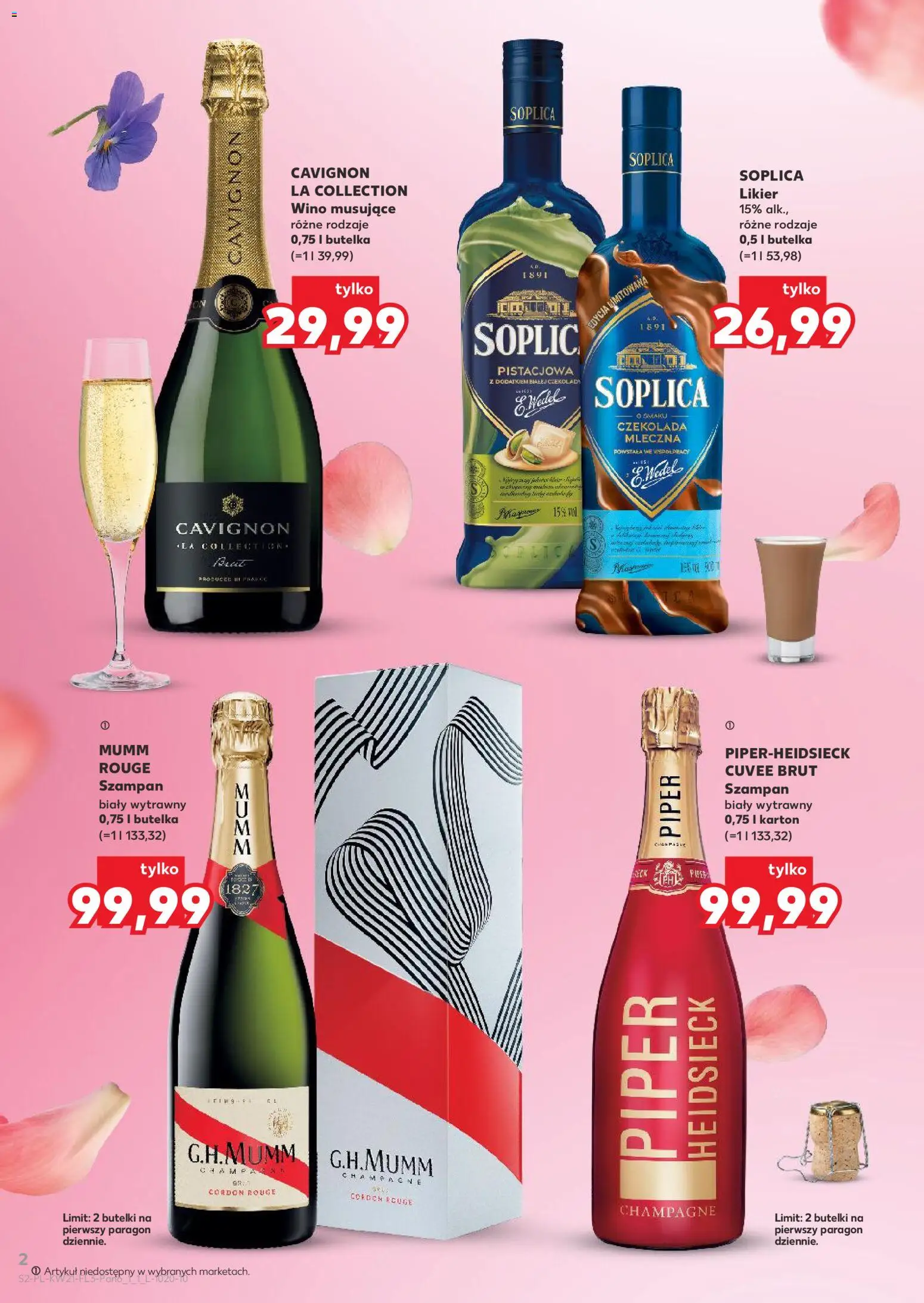Kaufland Polsko leták - Barek od 21.05.2026 | Strana: 2 | Produkty: Champagne