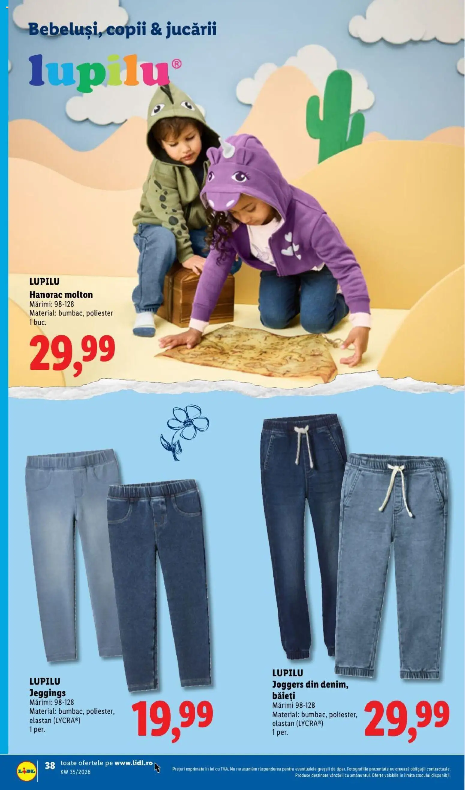 Noul catalog Lidl – valabil de la 24.08.2026 | Pagină: 38 | Produse: Sport, Hanorac
