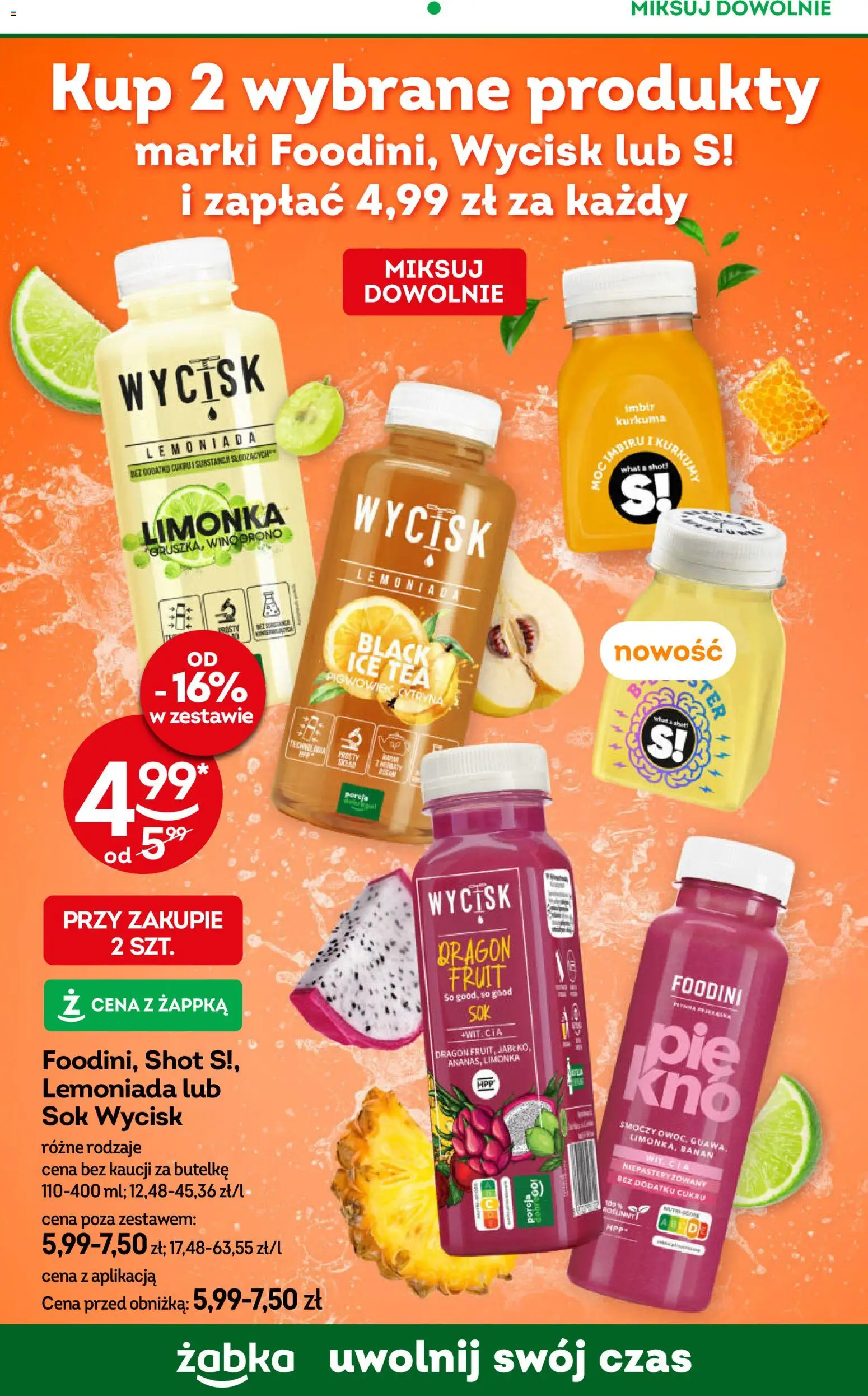 Żabka gazetka od 20.05.2026 | Strona: 67 | Produkty: Imbir, Ice Tea, Guawa, Banan