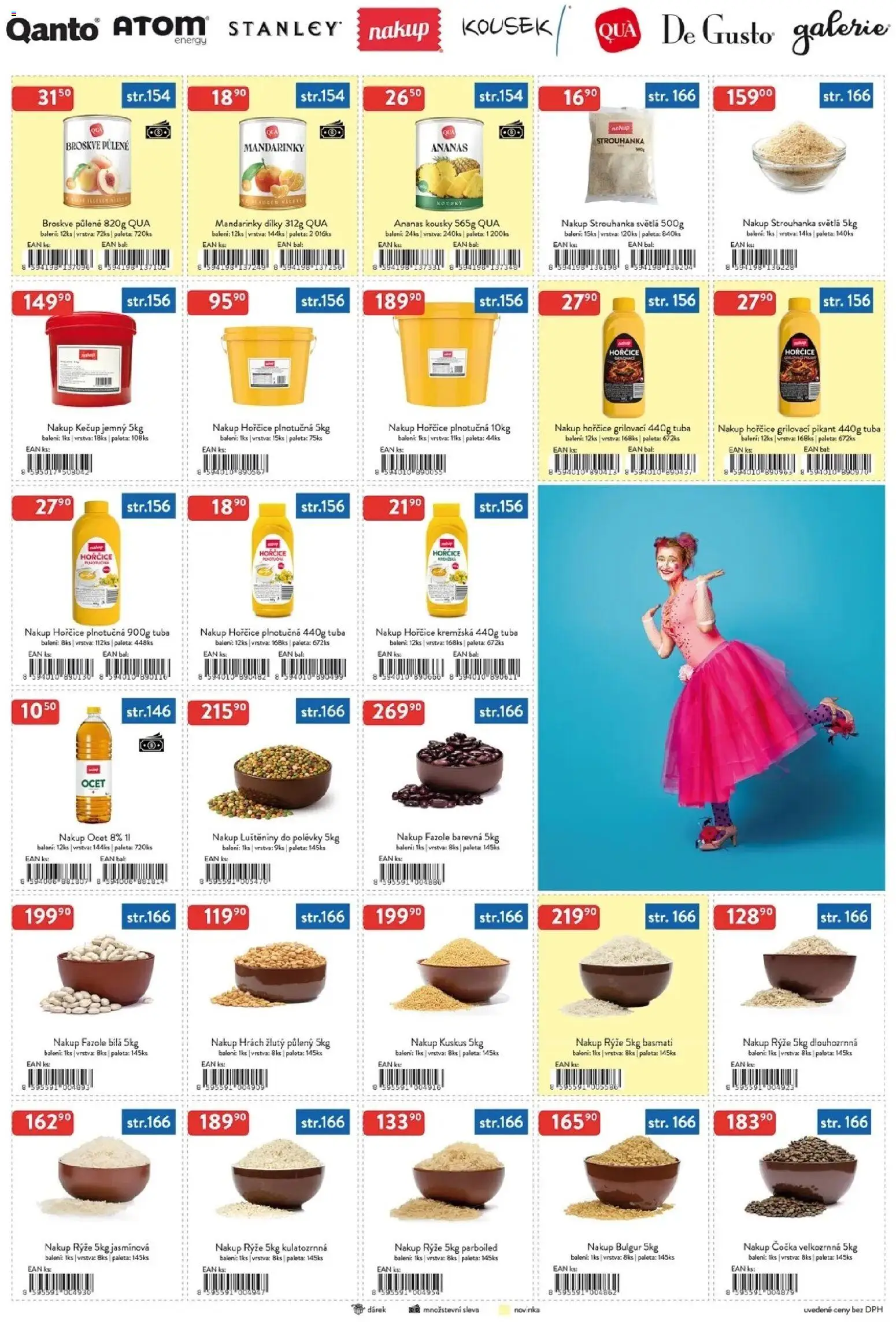 Astur & Qanto leták - Velkoobchod 08/2026 od 01.08.2026 | Strana: 8 | Produkty: Bulgur, Basmati, Fazole, Polévky