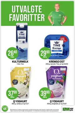 Forhåndsvisning av Q YOGHURT, 800 g, skogsbær, pr. kg 49,87 gyldig fra 26/10/2026 | Side: 25