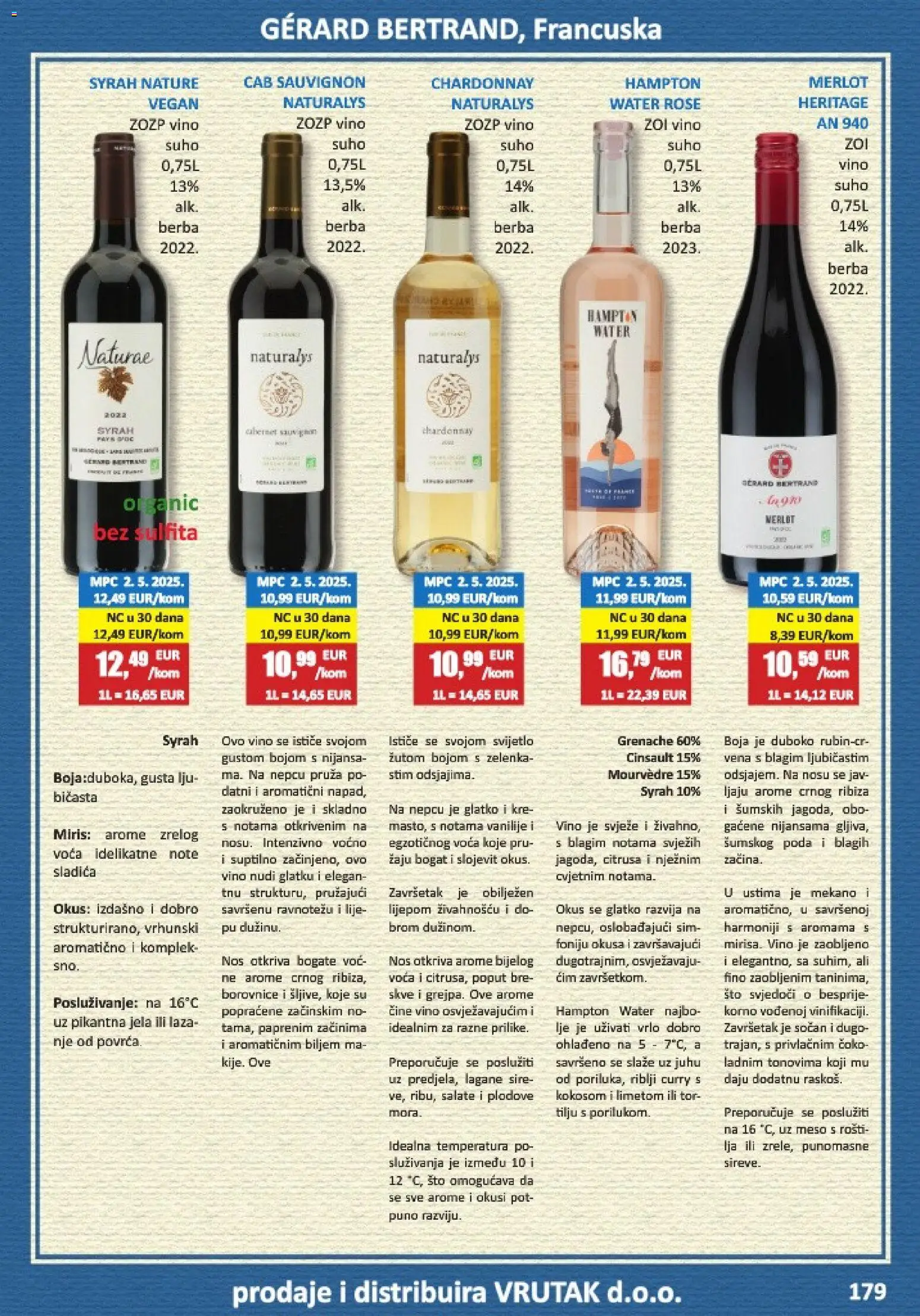 Vrutak katalog | vrijedi od 01.11.2025 | Stranica: 179 | Proizvodi: Miris, Vino, Borovnice, Curry