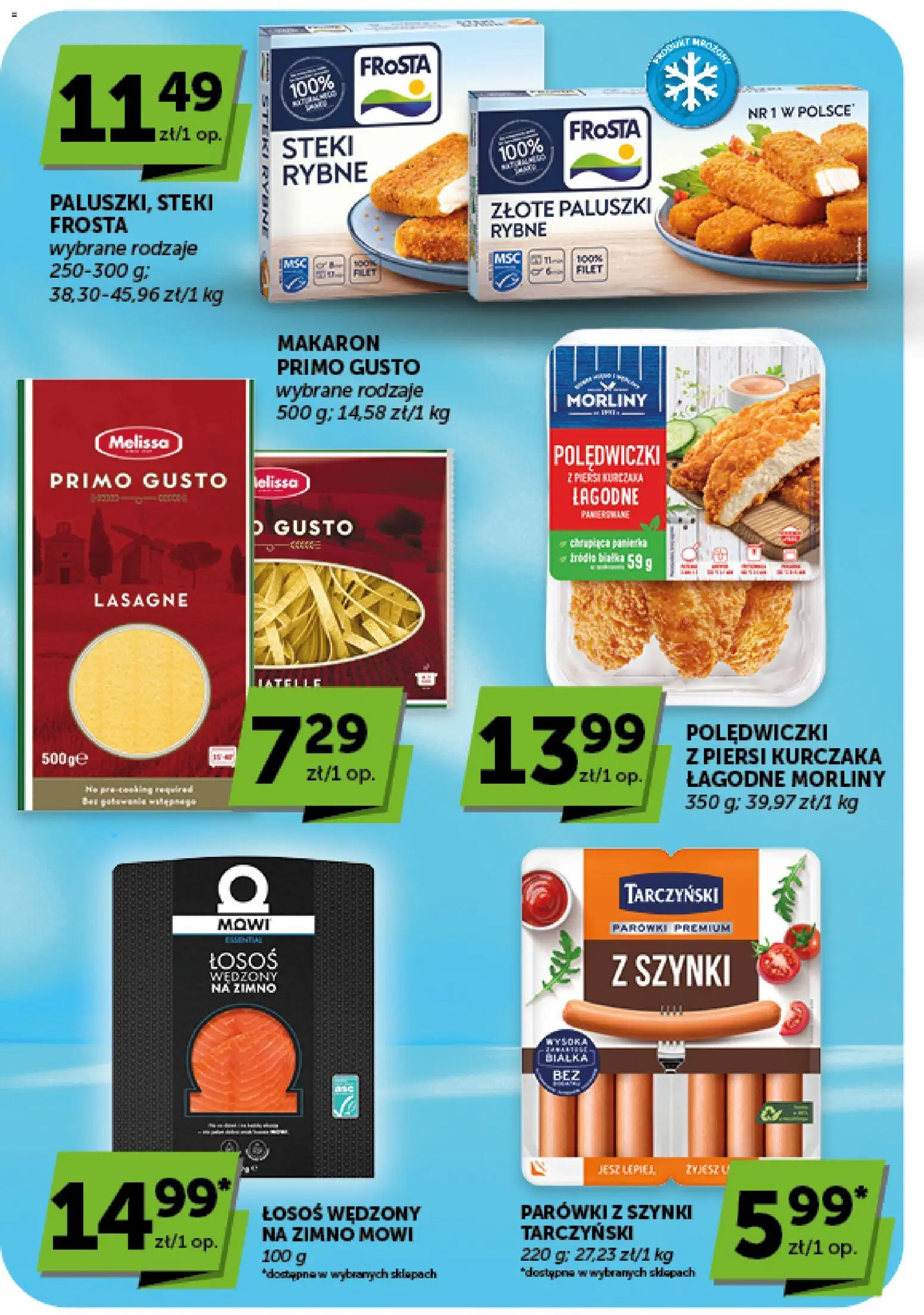 ABC gazetka - Market od 20.08.2026 | Strona: 18 | Produkty: Lasagne, Łosoś, Filet, Makaron
