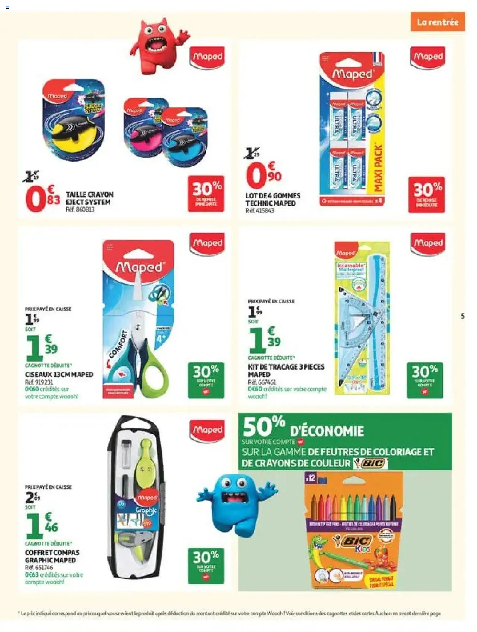 {H1} | Page: 5 | Produits: Coloriage, Compas, Crayons de couleur, Ciseaux