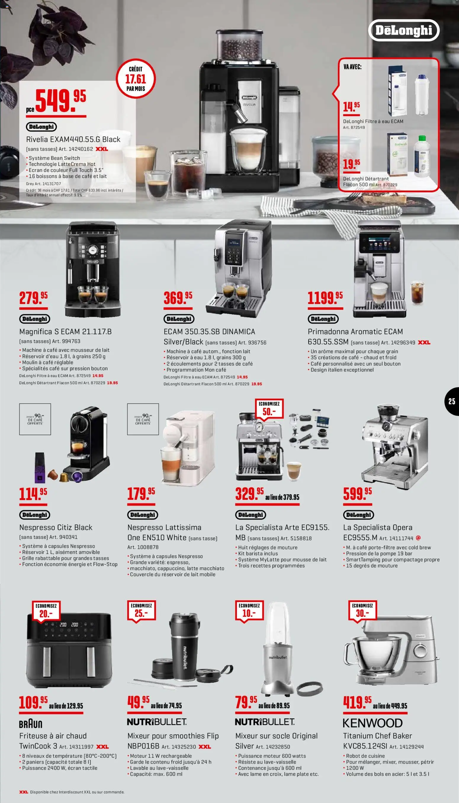 Interdiscount aktionen FR – gültig ab 17.08.2026 | Seite: 25 | Produkte: Friteuse
