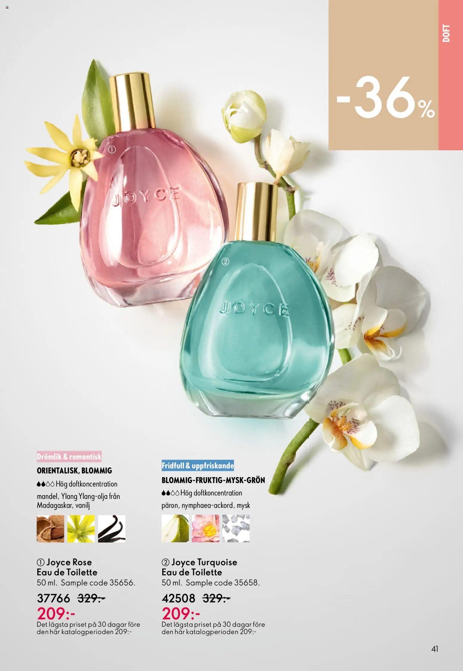 Oriflame reklamblad aktuell från 03.06.2026 | Sida: 41 | Produkter: Doft, Eau de toilette
