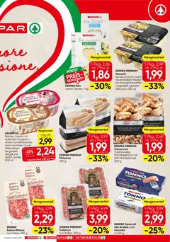 Spar Italien ab 03.09.2026 gültig | Seite: 3 | Produkte: Eis, Kartoffeln, Salami, Reis