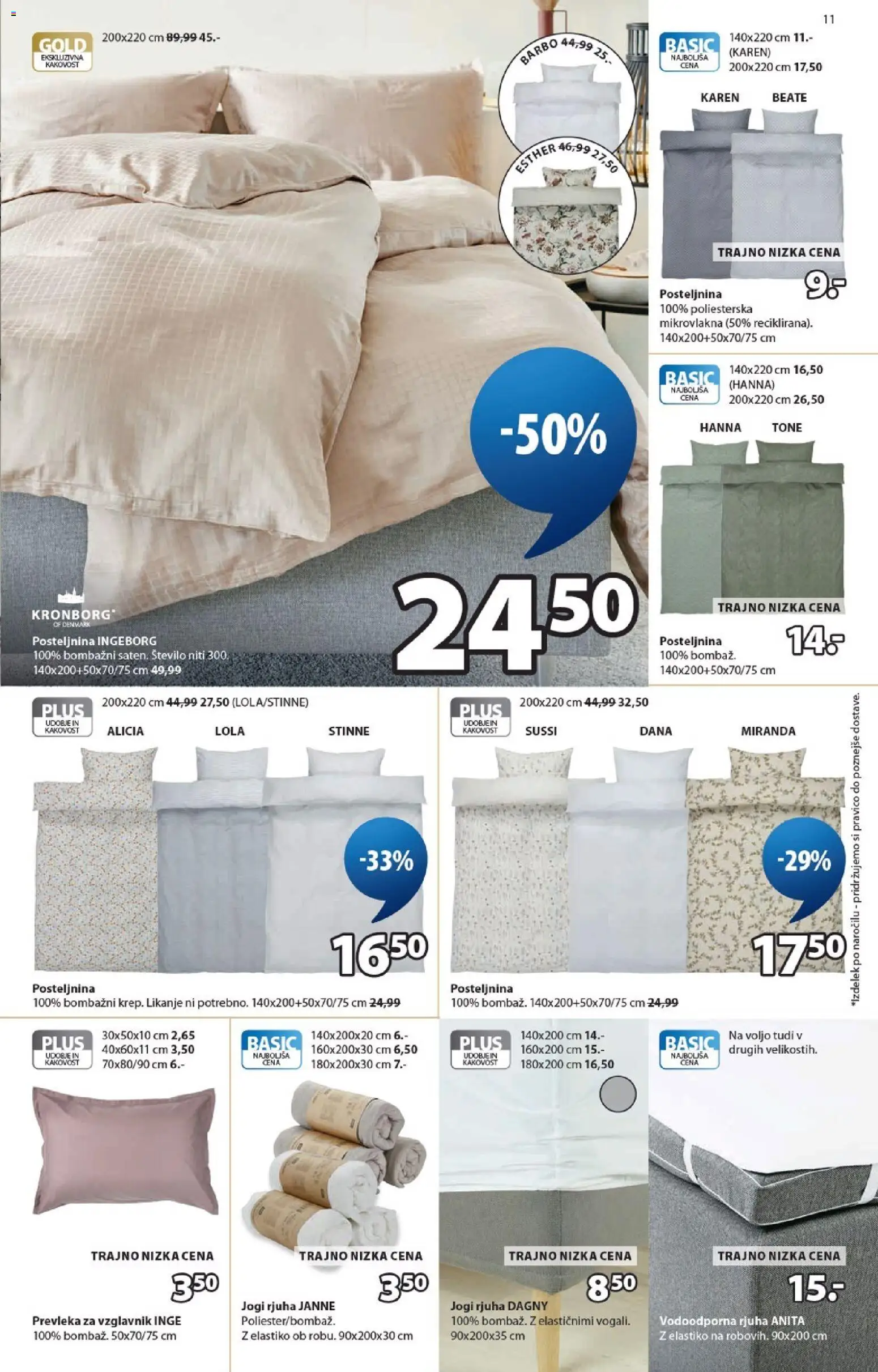 Novi JYSK katalog ponudbe – veljaven od 22.06.2026 | Stran: 11