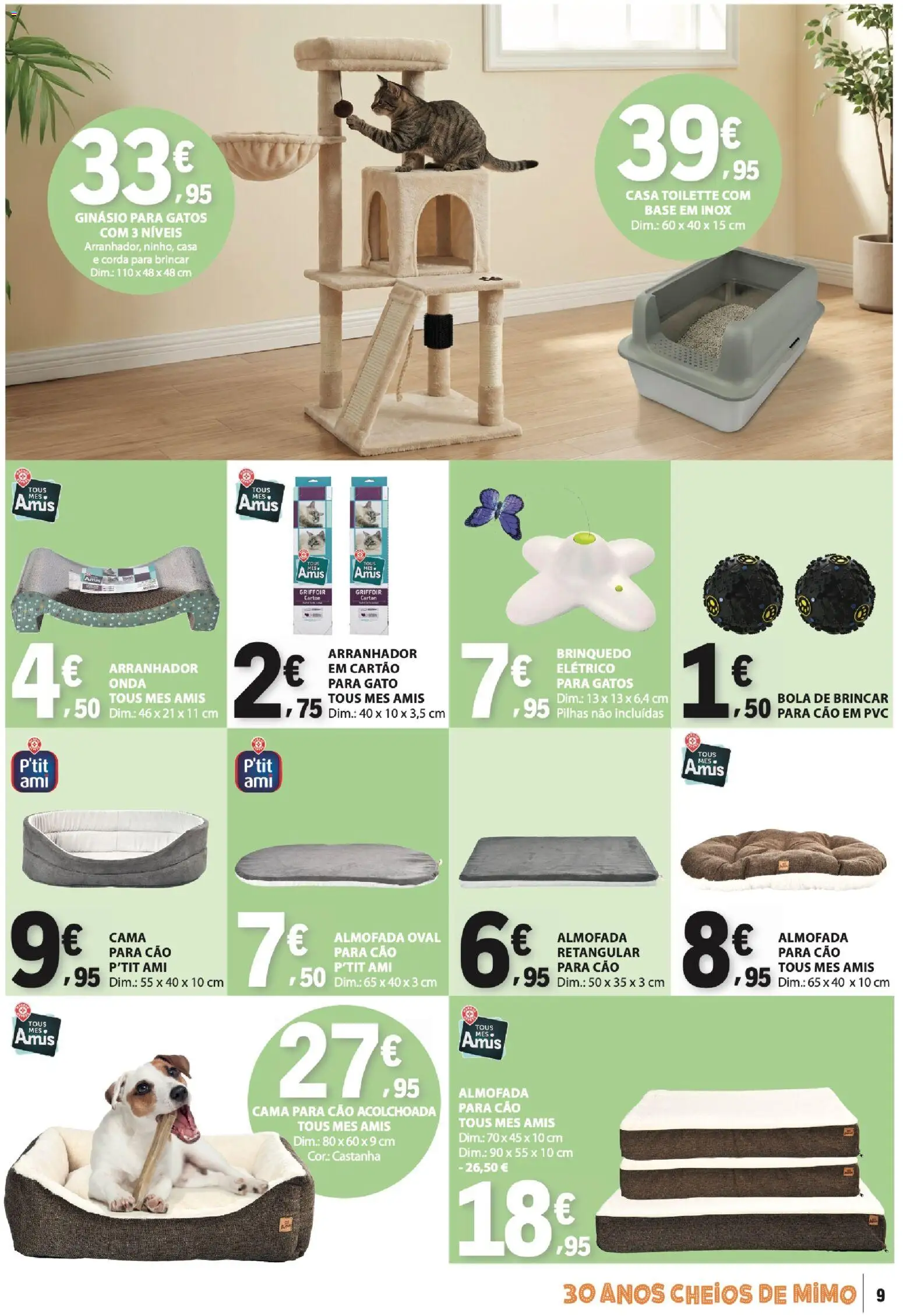 E.Leclerc folheto Não Alimentar │ válido de 16/07/2026 | Página: 9 | Produtos: Base, Cama, Almofada, Pilhas