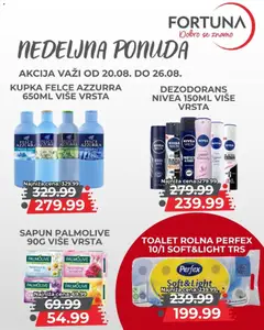 Fortuna Market katalog Nedeljna ponuda - pregled Fortuna Market kataloga - važi od 20.08.2026 | Strana: 11