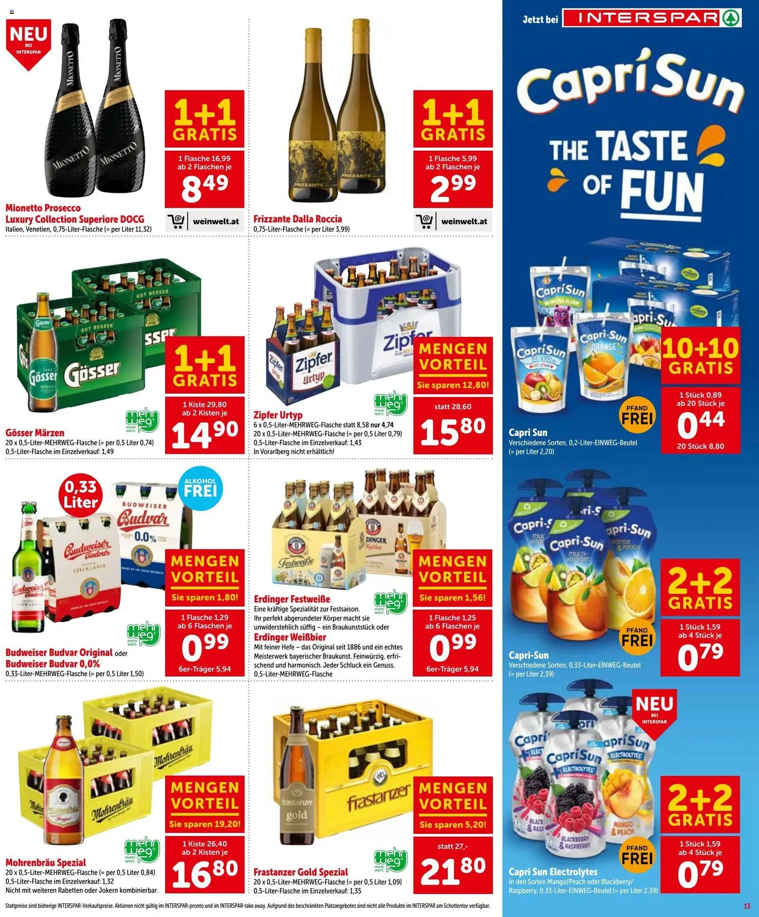 Interspar - Flugblatt gültig ab 27.08.2026 | Seite: 13