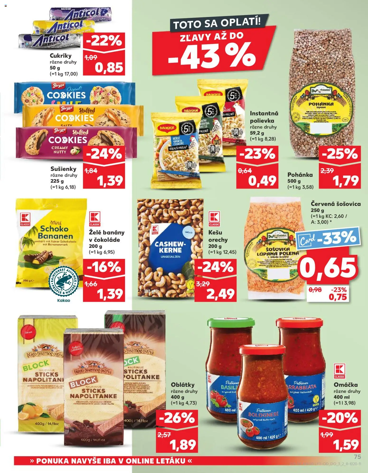 Kaufland SK akciós ujság - amely érvényes a következő dátumtól: 14.05.2026 | Oldal: 75