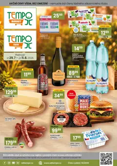 Náhled letáku Tempo leták - Tuty od 29.07.2026