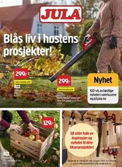 Forhåndsvisning av Jula kundeavis Utforsk vår høstkatalog 2026! gyldig fra 10/09/2026