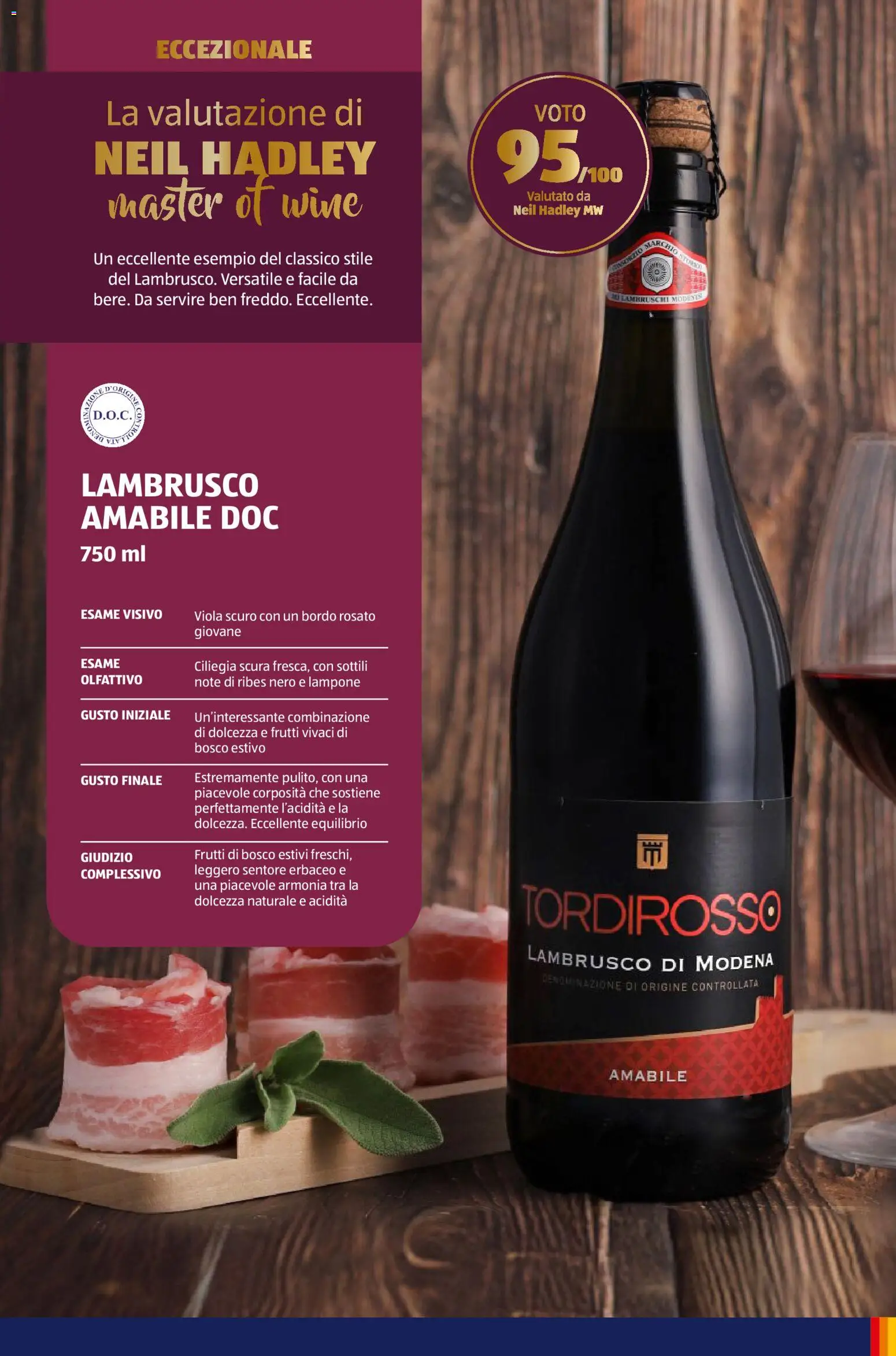 Volantino Aldi del 12/01/2026 | Pagina: 23 | Prodotti: Frutti di bosco, Lampone, Dolcezza, Lambrusco