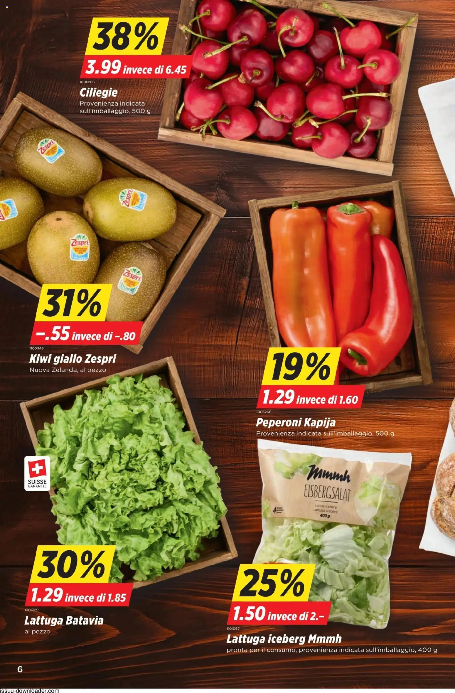 Denner aktionen IT – gültig ab 28.05.2026 | Seite: 6 | Produkte: Kiwi